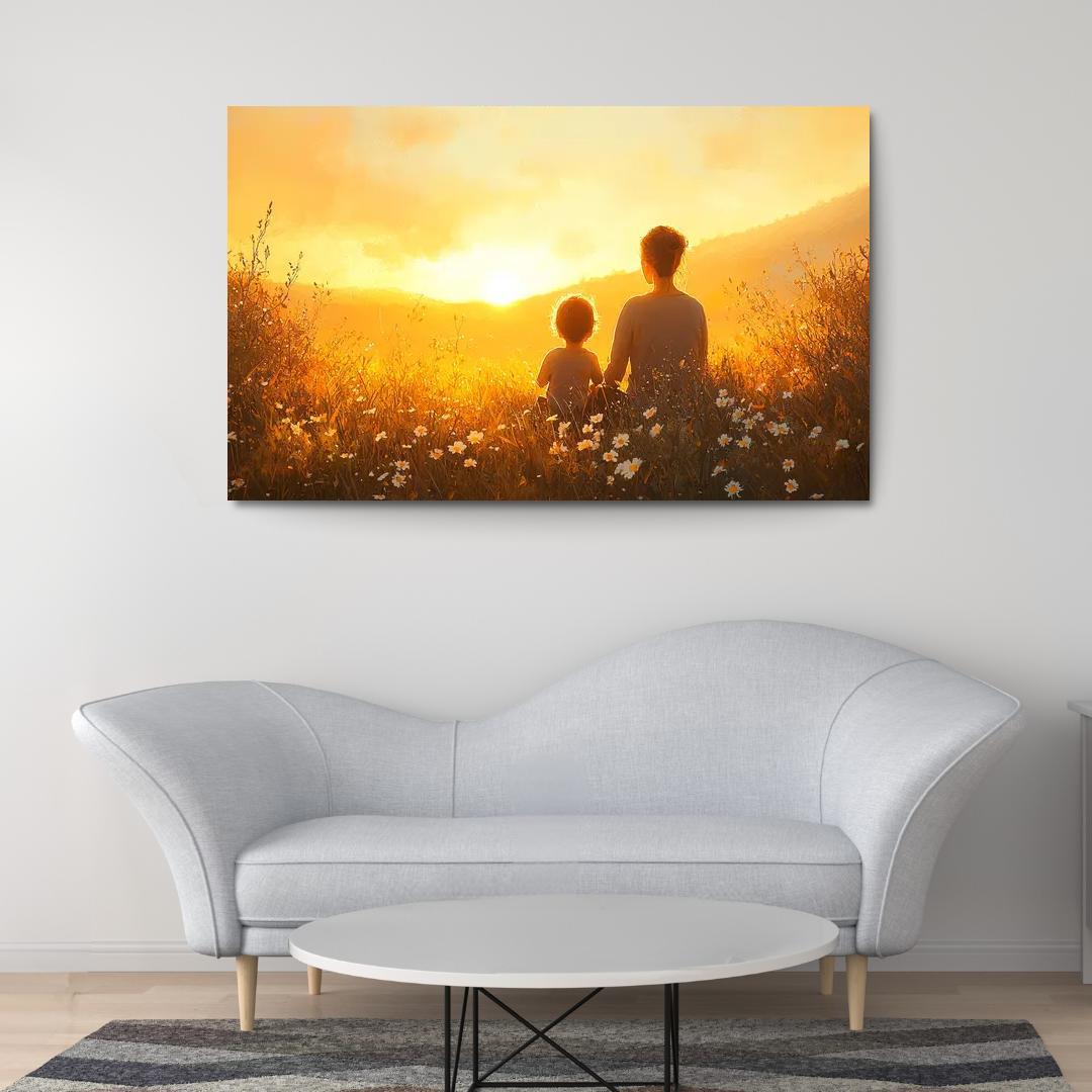 In Every Breath A Mothers Lasting Influence Canvas Paintings Frame