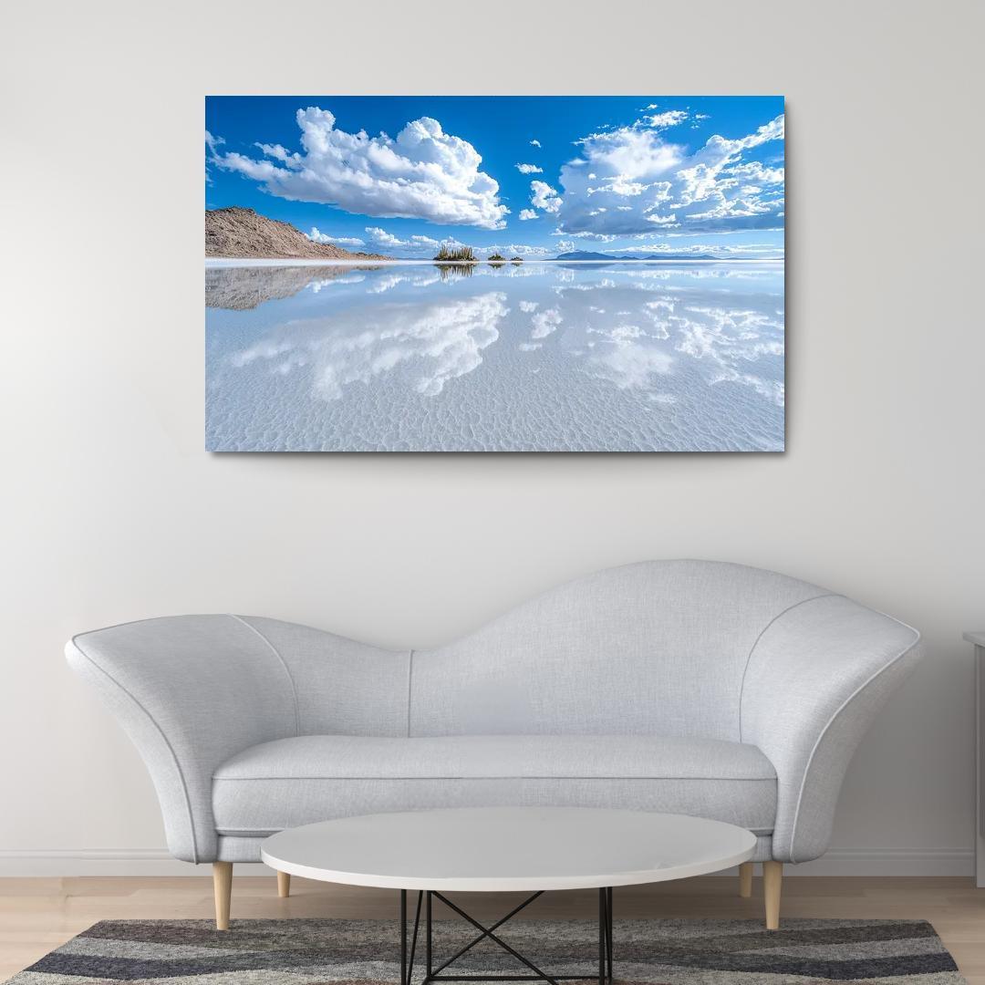 Salar De Uyuni Abstract Paintings Frame
