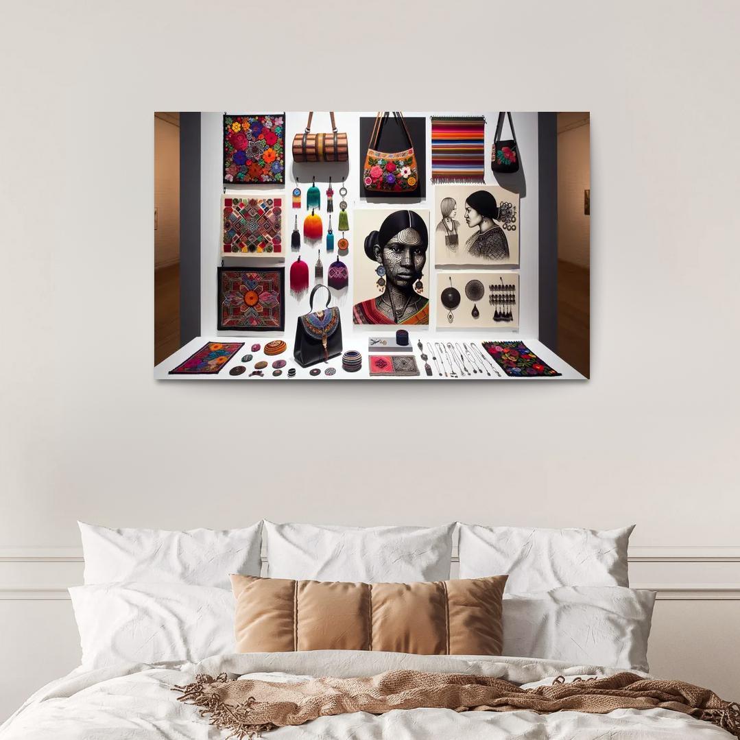 Artisan Craft Handmade Fashion and Accessories 1 Piece HD Canvas Wall Art-Original Frame