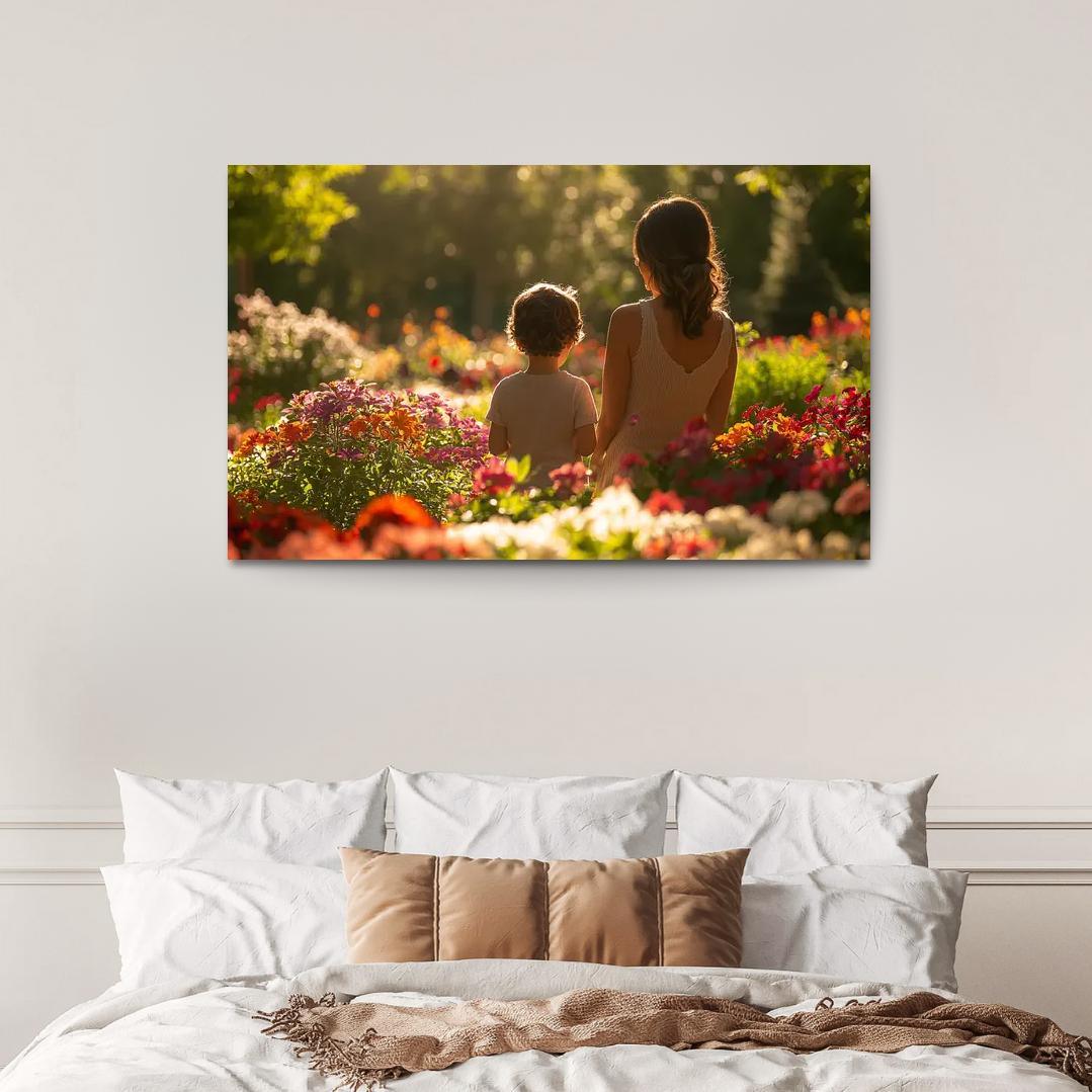 The Shield Of Kindness A Mothers Protective Love One-piece Frames