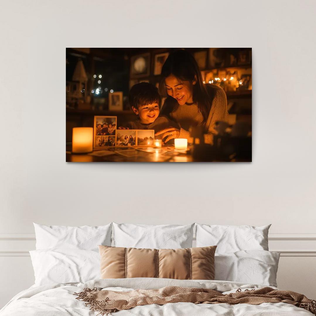 A Journey Through Time A Mothers Story Canvas Paintings Frame