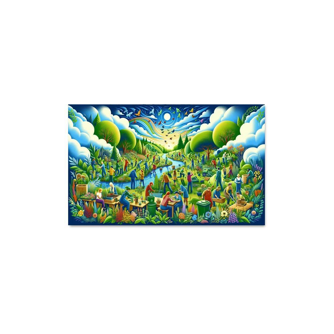 Sustainable Development Creating A Better Future Art Trends