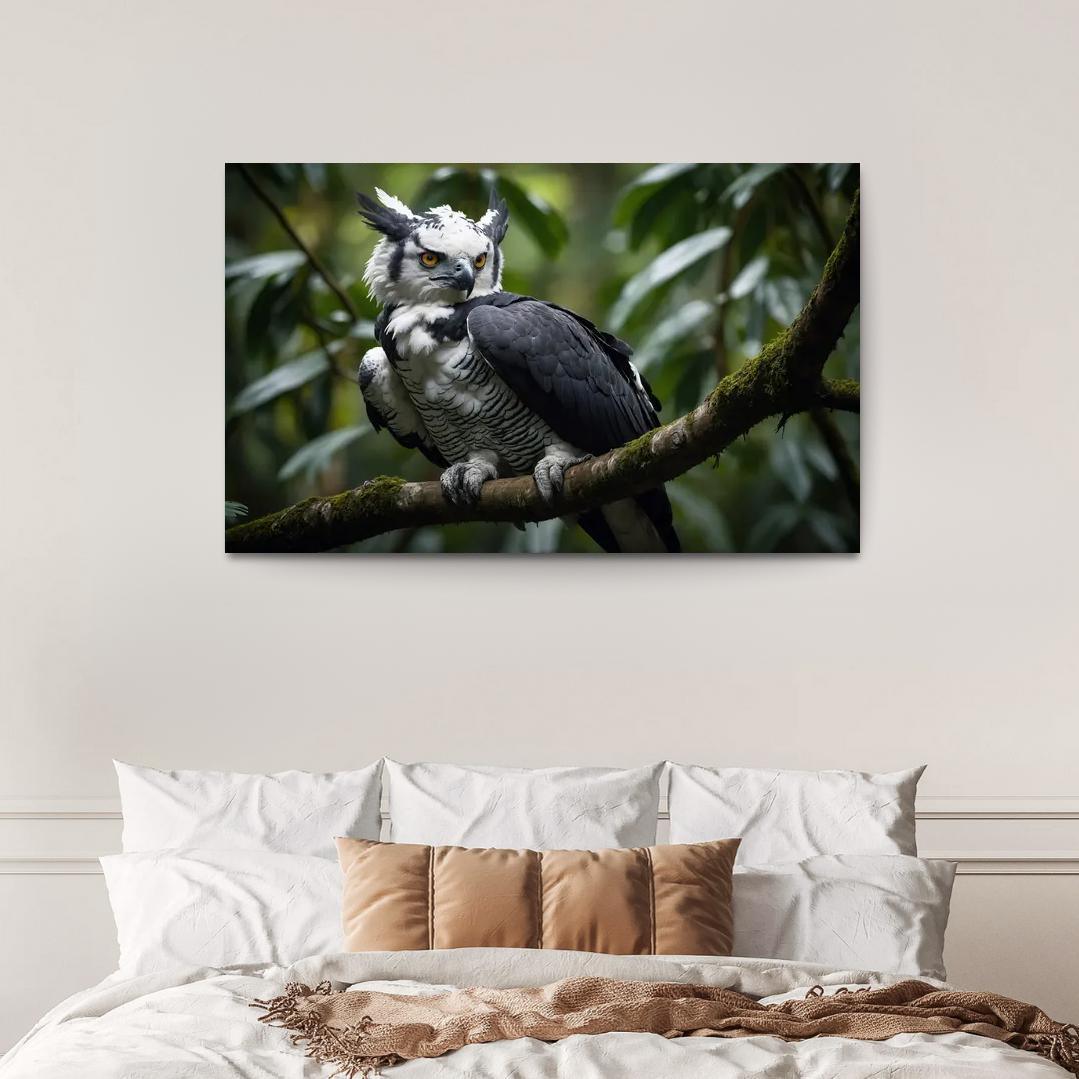 The Regal Harpy Eagle The Forest Monarch Custom Paintings Frame