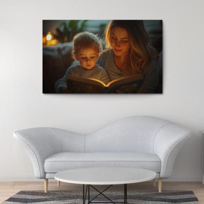Echoes Of Her Voice A Mothers Lasting Lessons Canvas Paintings Frame
