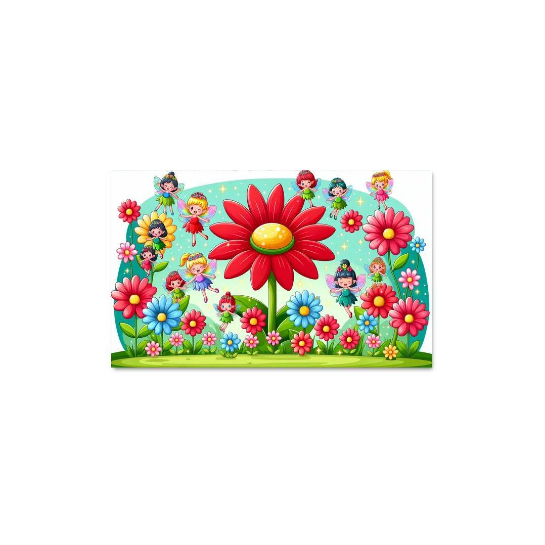 Whimsical Fairy Garden Premium Artwork Frames