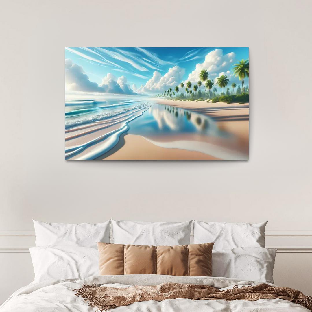 Whispering Waves Beach A Tranquil Retreat Art Trends