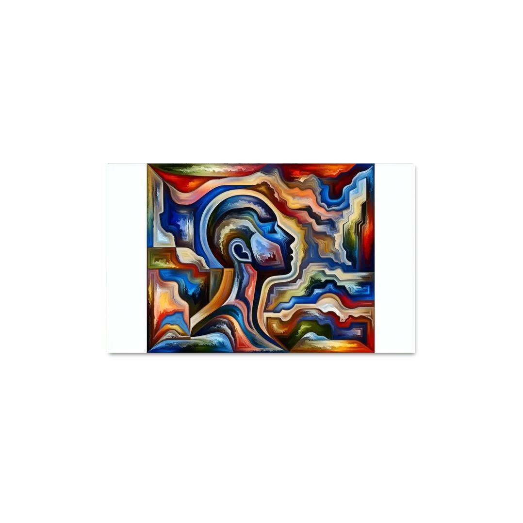 Invisible Battles Advocating for Chronic Illness Awareness 1 Piece HD Canvas Wall Art-Original Frame