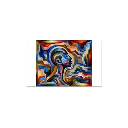 Invisible Battles Advocating for Chronic Illness Awareness 1 Piece HD Canvas Wall Art-Original Frame