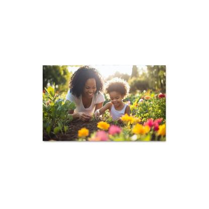 Seeds Of Tomorrow A Mothers Vision Canvas Paintings Frame