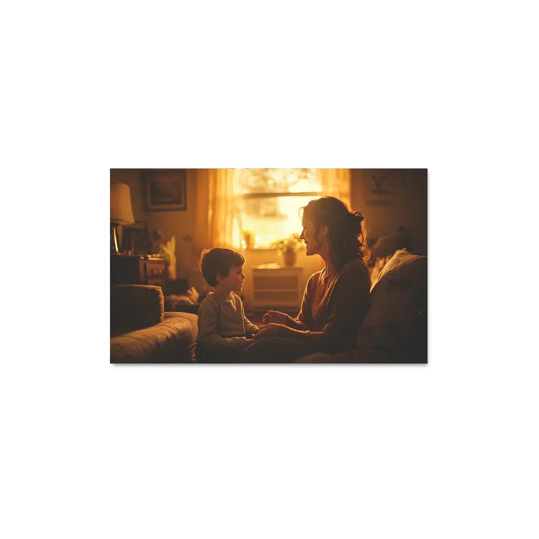 The Echoes Of Her Heart A Mothers Wisdom Canvas Paintings Frame