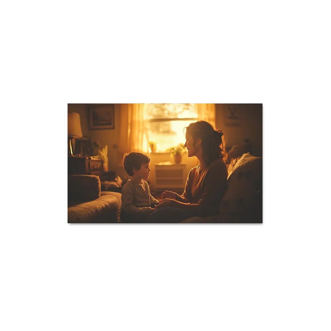 The Echoes Of Her Heart A Mothers Wisdom Canvas Paintings Frame