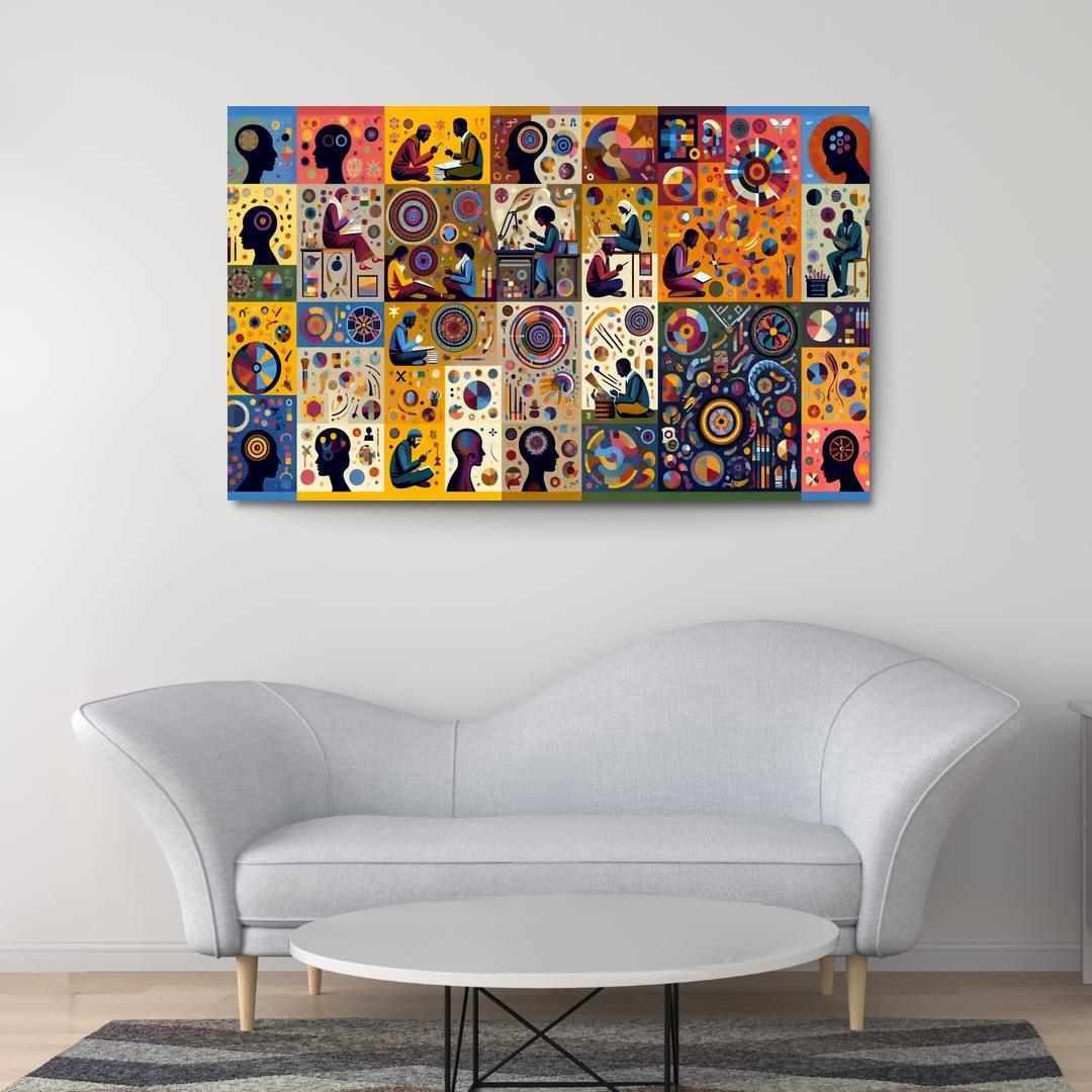 Resilience And Recovery Healing Through Art Multi-panel Paintings