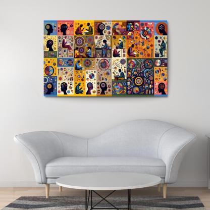 Resilience And Recovery Healing Through Art Multi-panel Paintings