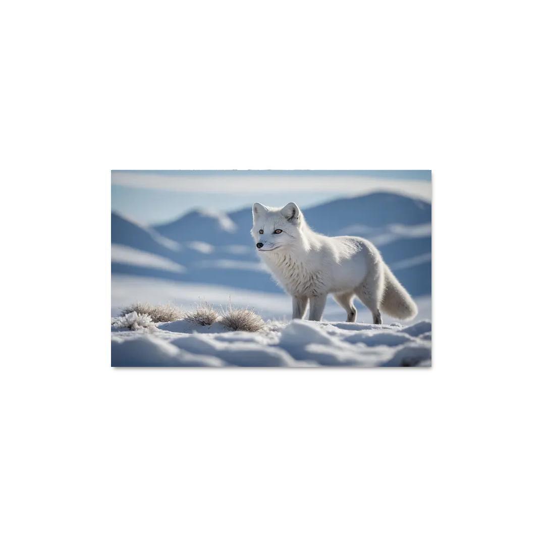 The Charming Arctic Fox Multi-panel Paintings