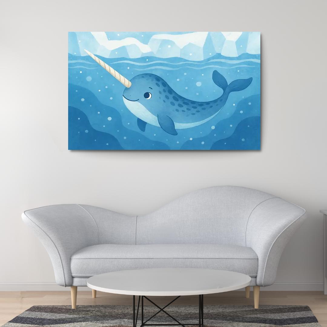 Noble Narwhal Adventure Premium Artwork Frames