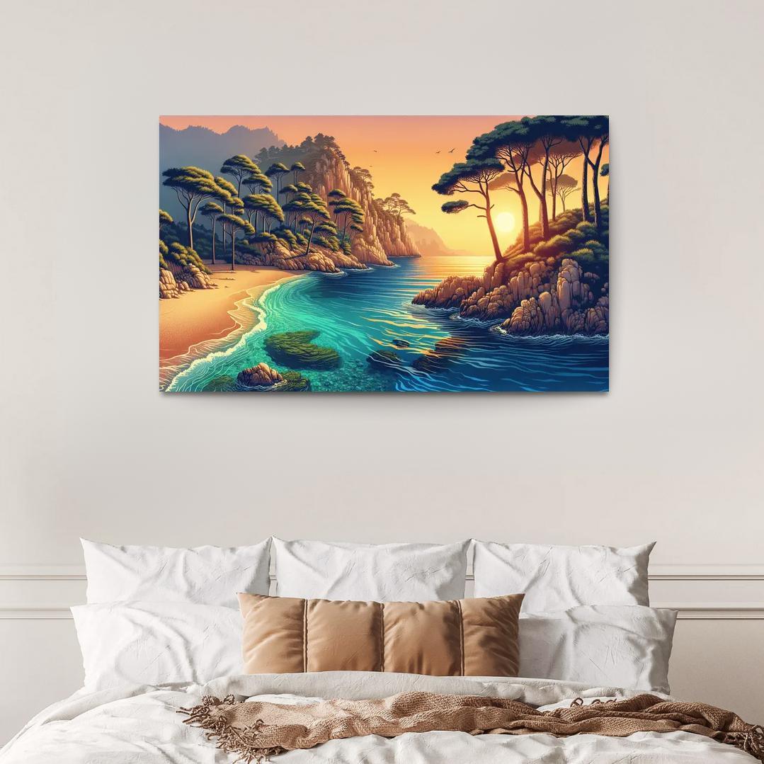 Whispering Pines Cove Premium Artwork Frames