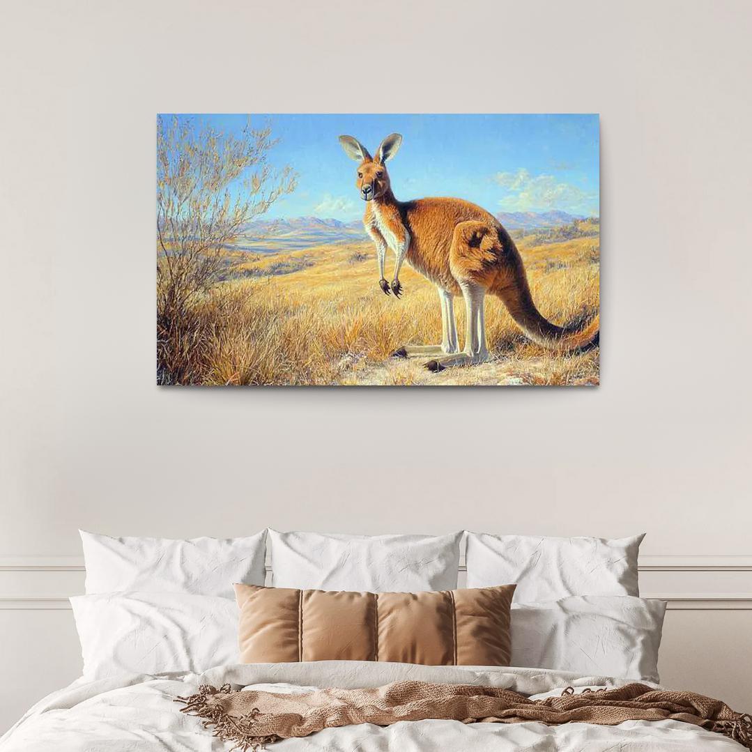 The Majestic Red Kangaroo The Australian Icon Art Trends