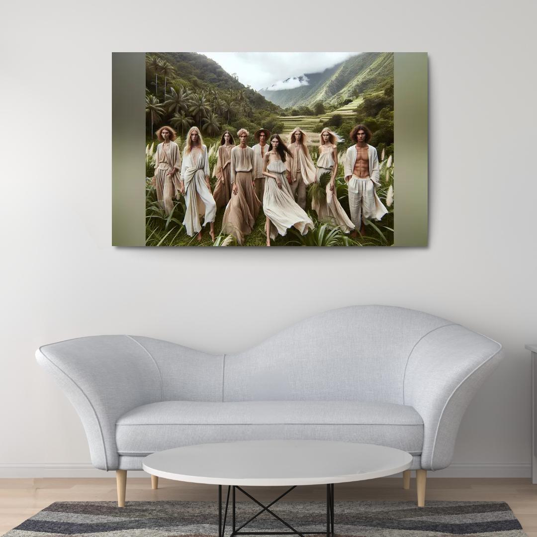 Natural Textures Embracing Imperfection 1 Piece HD Canvas Wall Art-Original Frame