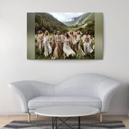 Natural Textures Embracing Imperfection 1 Piece HD Canvas Wall Art-Original Frame