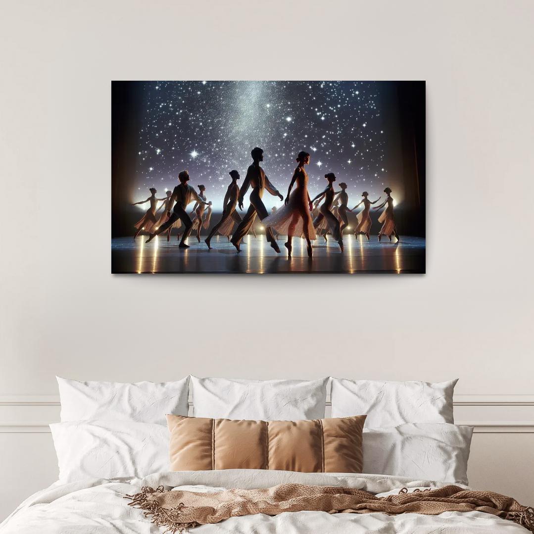 Tango del Cielo The Dance of Heaven 1 Piece HD Canvas Wall Art-Original Frame