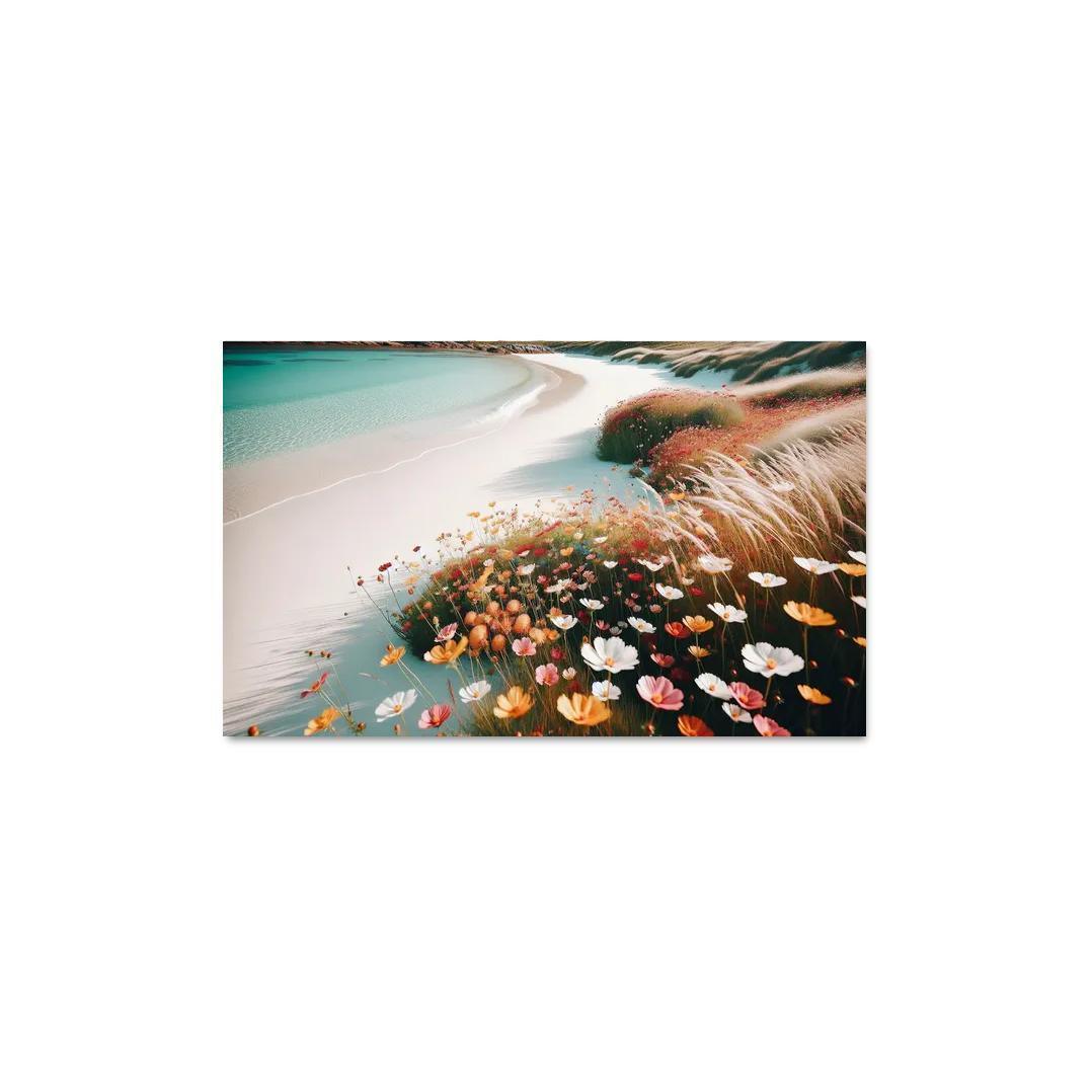 Wildflower Beach Nature's Canvas Premium Artwork Frames