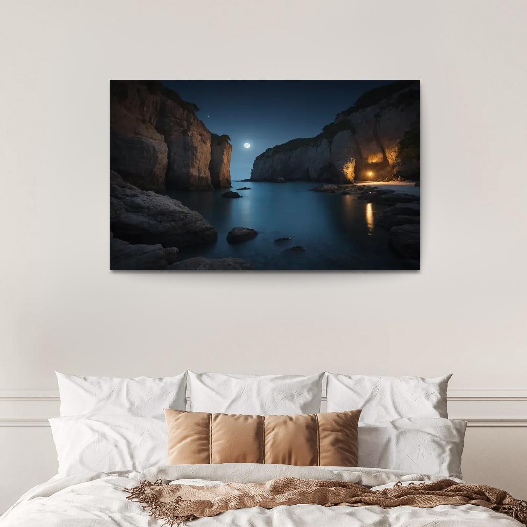 The Enchanted Coves Of Moonlit Waters Art Trends