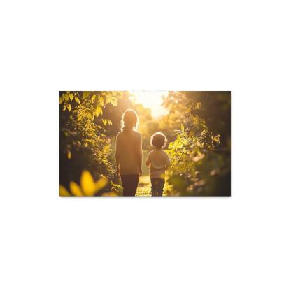 Journey Of Hearts A Mothers Guiding Love Custom Paintings Frame