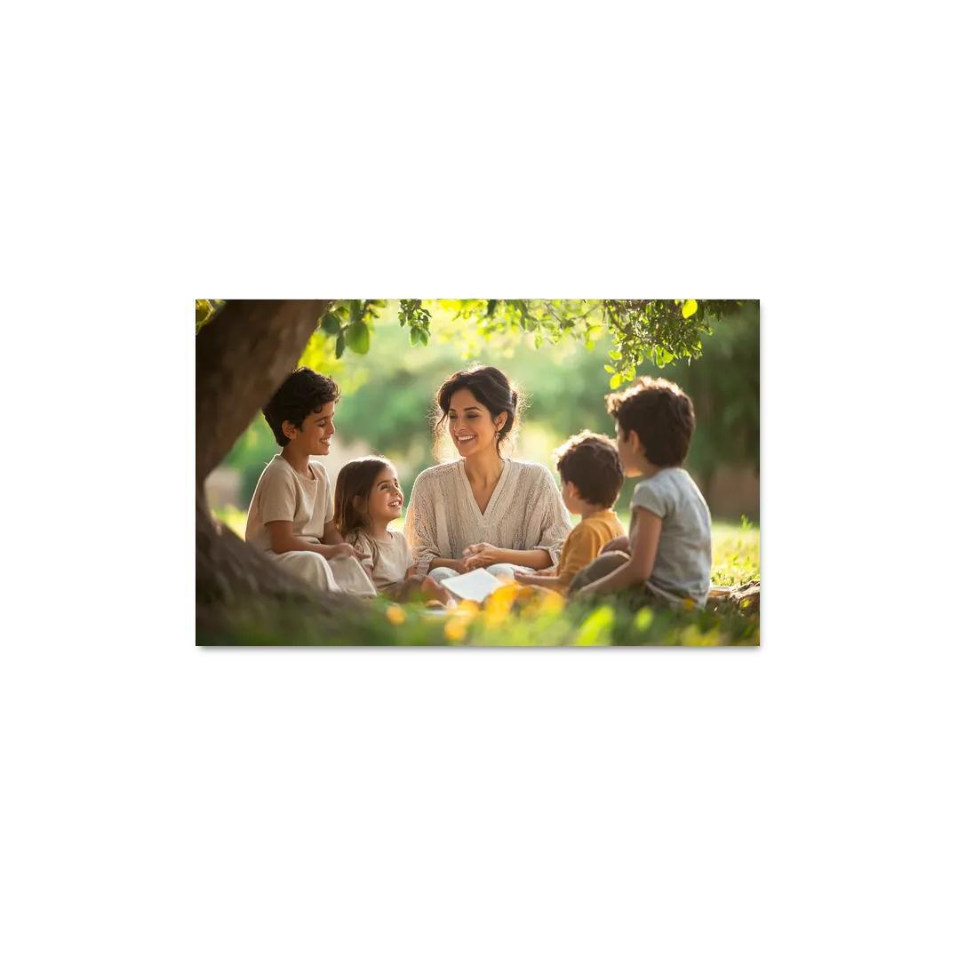 Stories Of Strength A Mothers Journey Canvas Paintings Frame