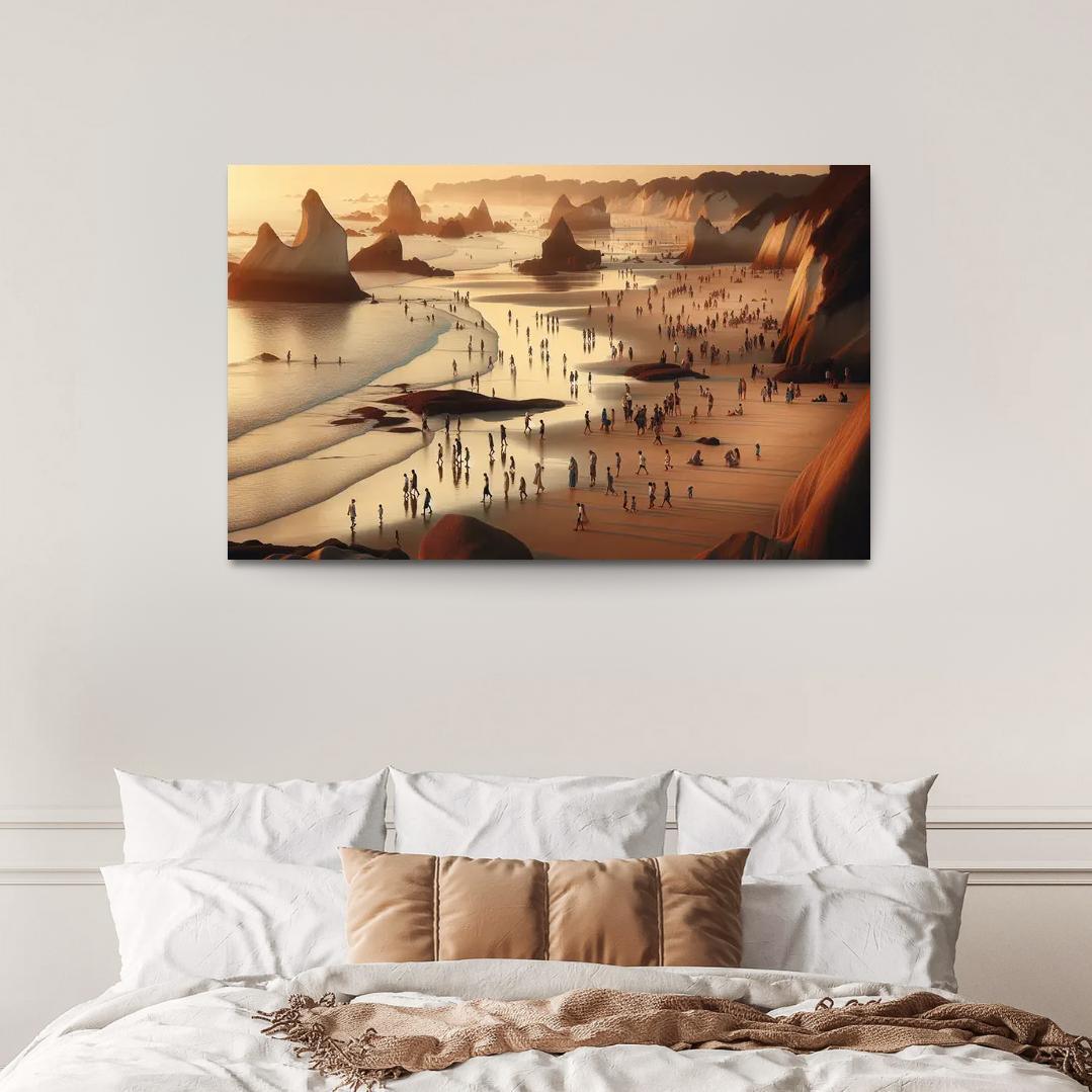 Wanderlust Beach Path Of Discovery Multi-panel Paintings
