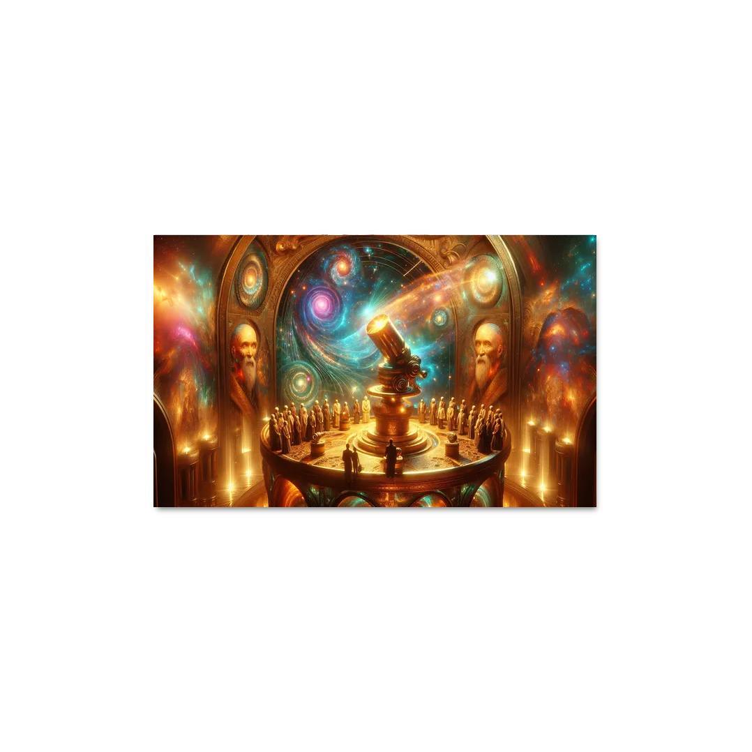The Timeless Observatory 1 Piece HD Canvas Wall Art-Original Frame
