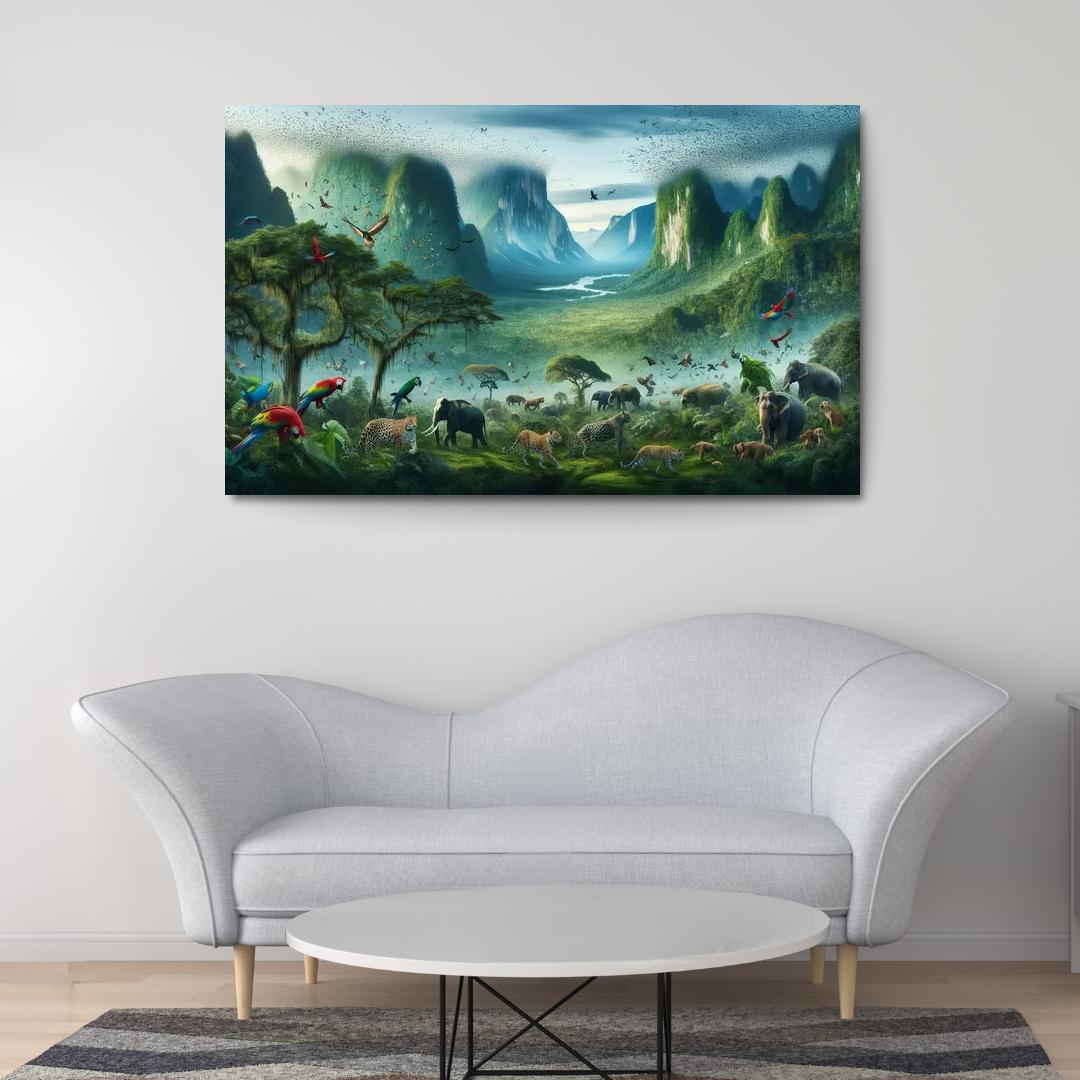 Ecosystem Echoes A Call To Preserve Our Planet Art Trends