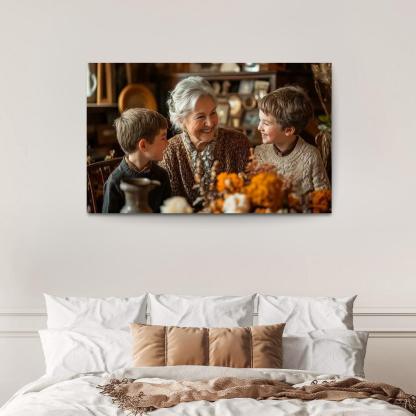 Timeless Bonds A Mothers Enduring Legacy Canvas Paintings Frame