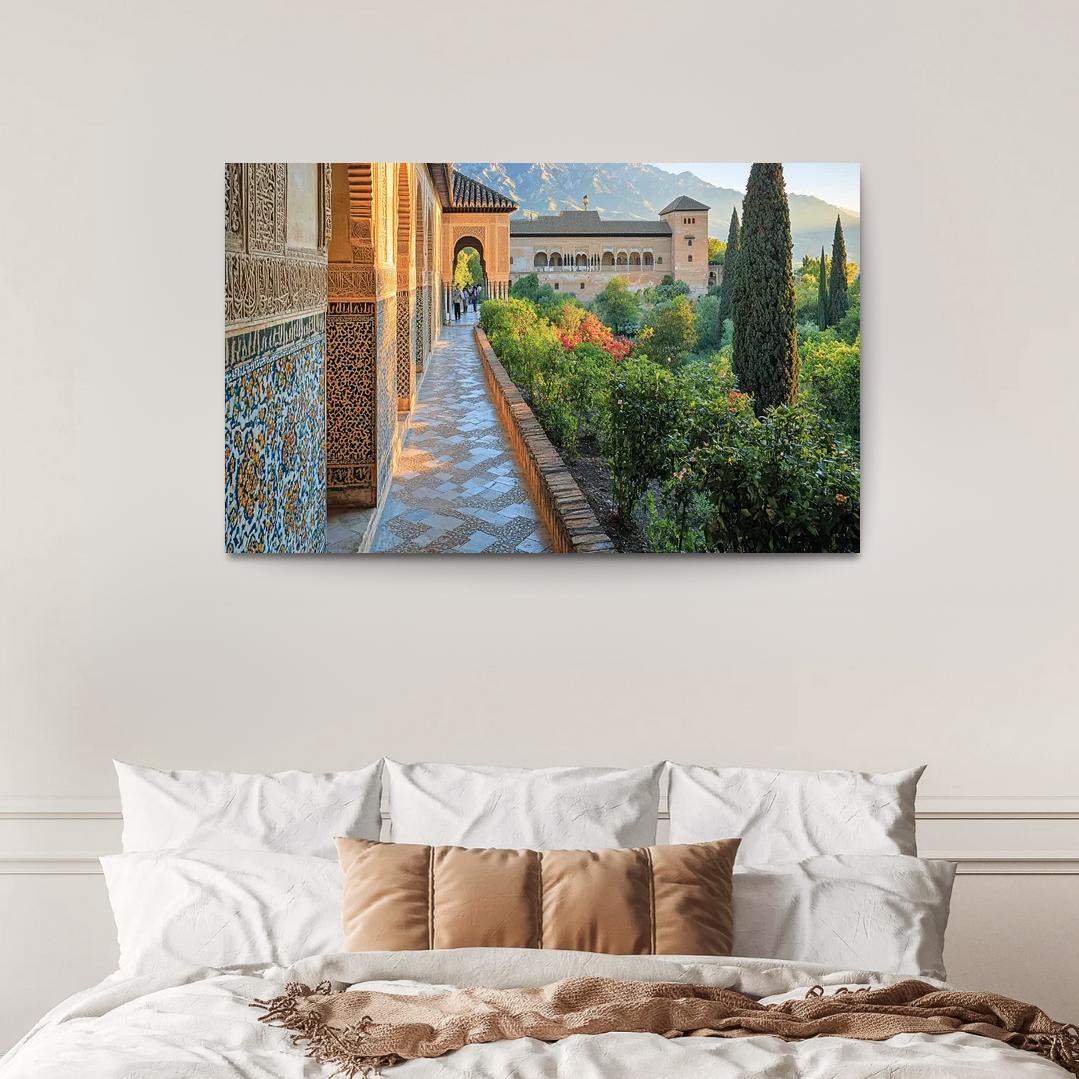 Alhambra Abstract Paintings Frame