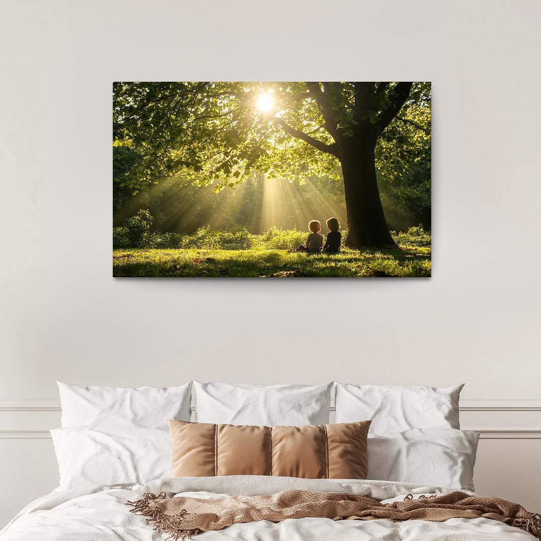 Guiding Lights A Mothers Wisdom Custom Paintings Frame