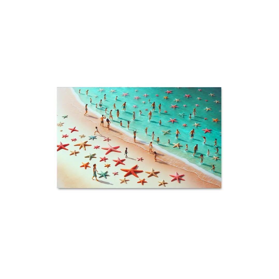 Starfish Lagoon Custom Paintings Frame