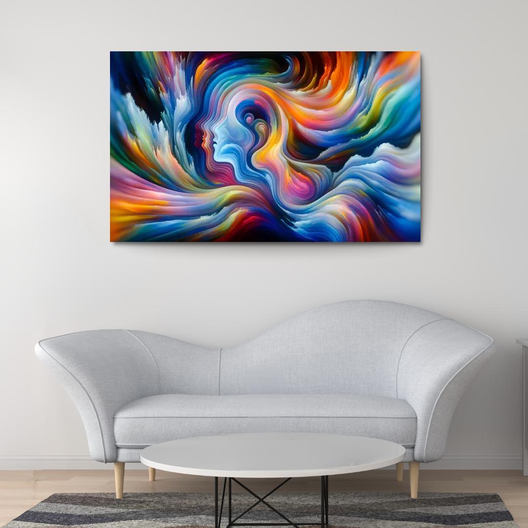Chroma Of Emotions Premium Artwork Frames