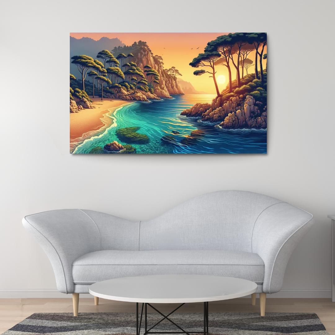 Whispering Pines Cove Premium Artwork Frames