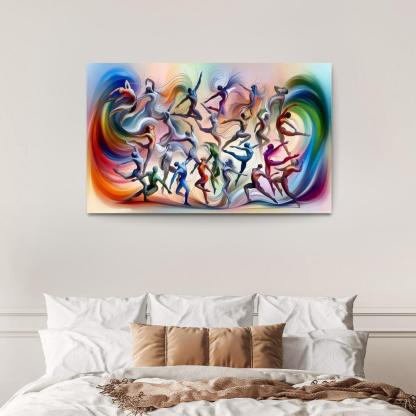 Choreography Of Emotions Premium Artwork Frames