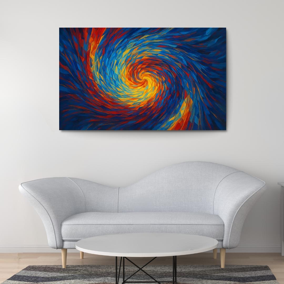 Kaleidoscope Of Ephemeral Emotions Multi-panel Paintings