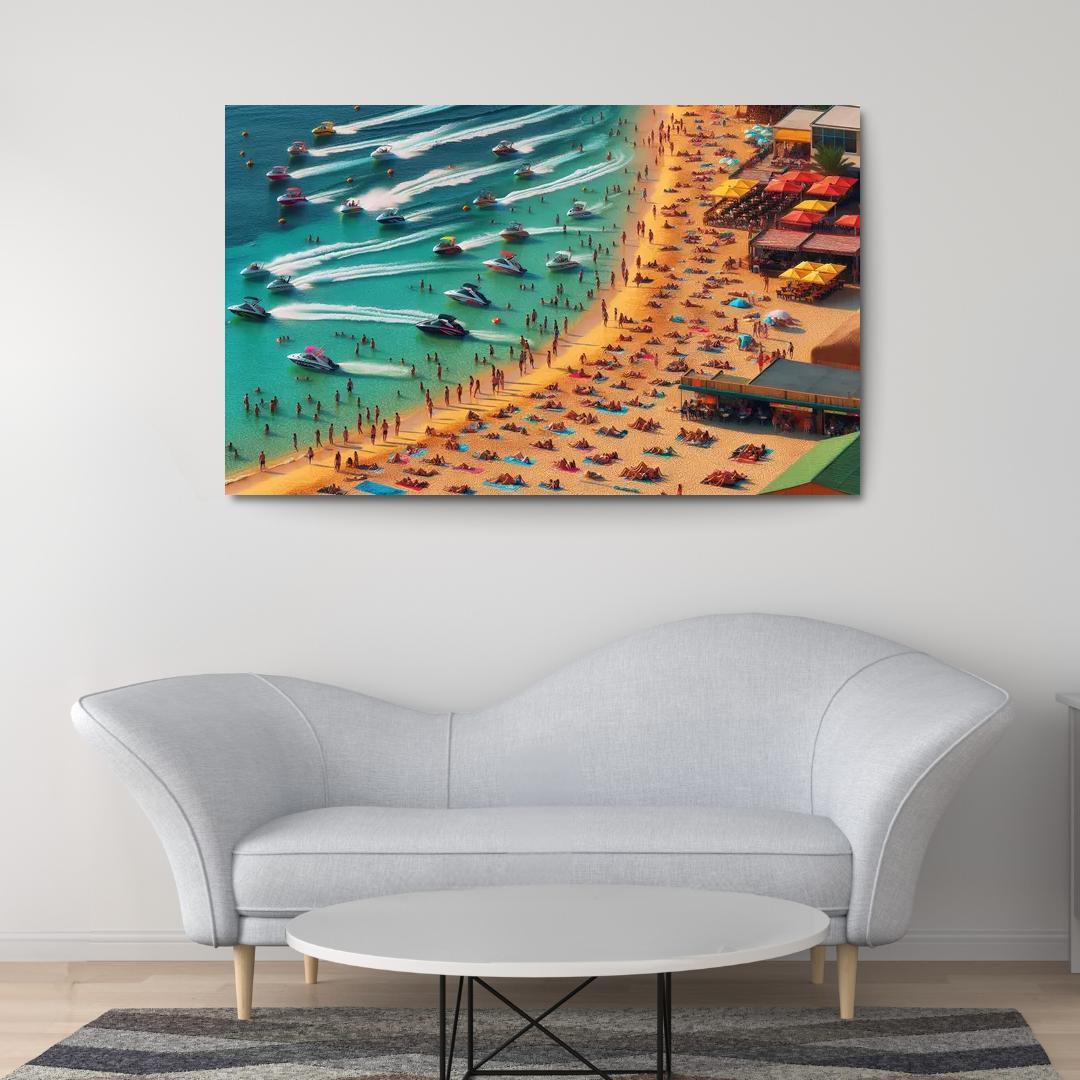 Palm Beach Bliss Sunny Shores And Water Sports Art Trends