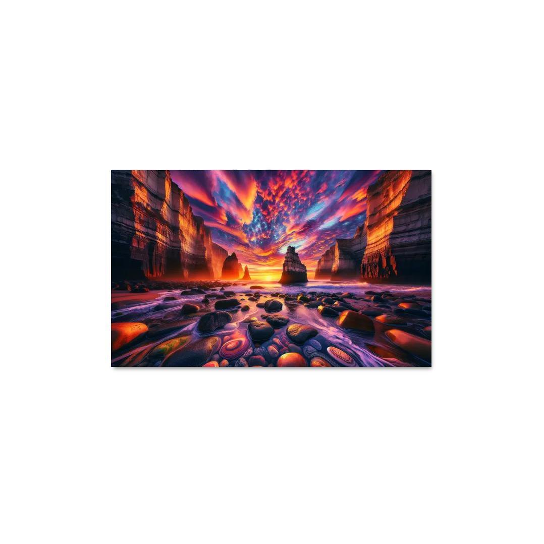 Sunset Cliffs A Photographer's Dream Custom Paintings Frame