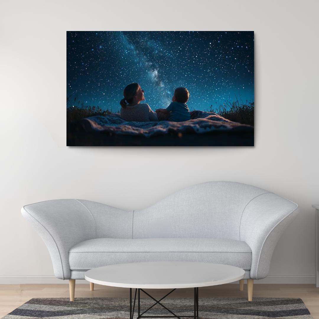 Guiding Stars The Wisdom Of A Mother Canvas Paintings Frame