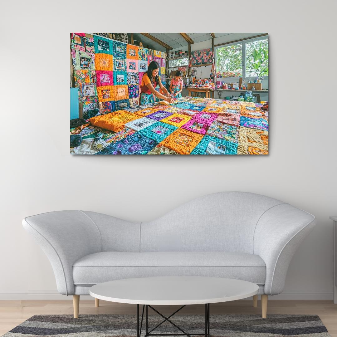 Threads Of Love A Mothers Tapestry One-piece Frames