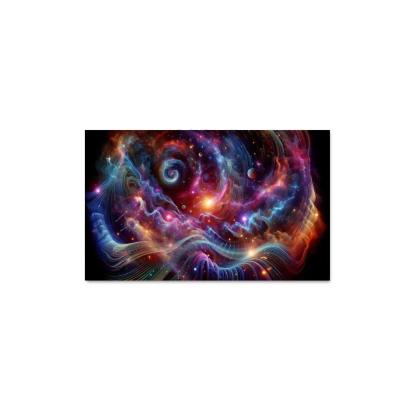 Celestial Interplay Of Frequencies Premium Artwork Frames