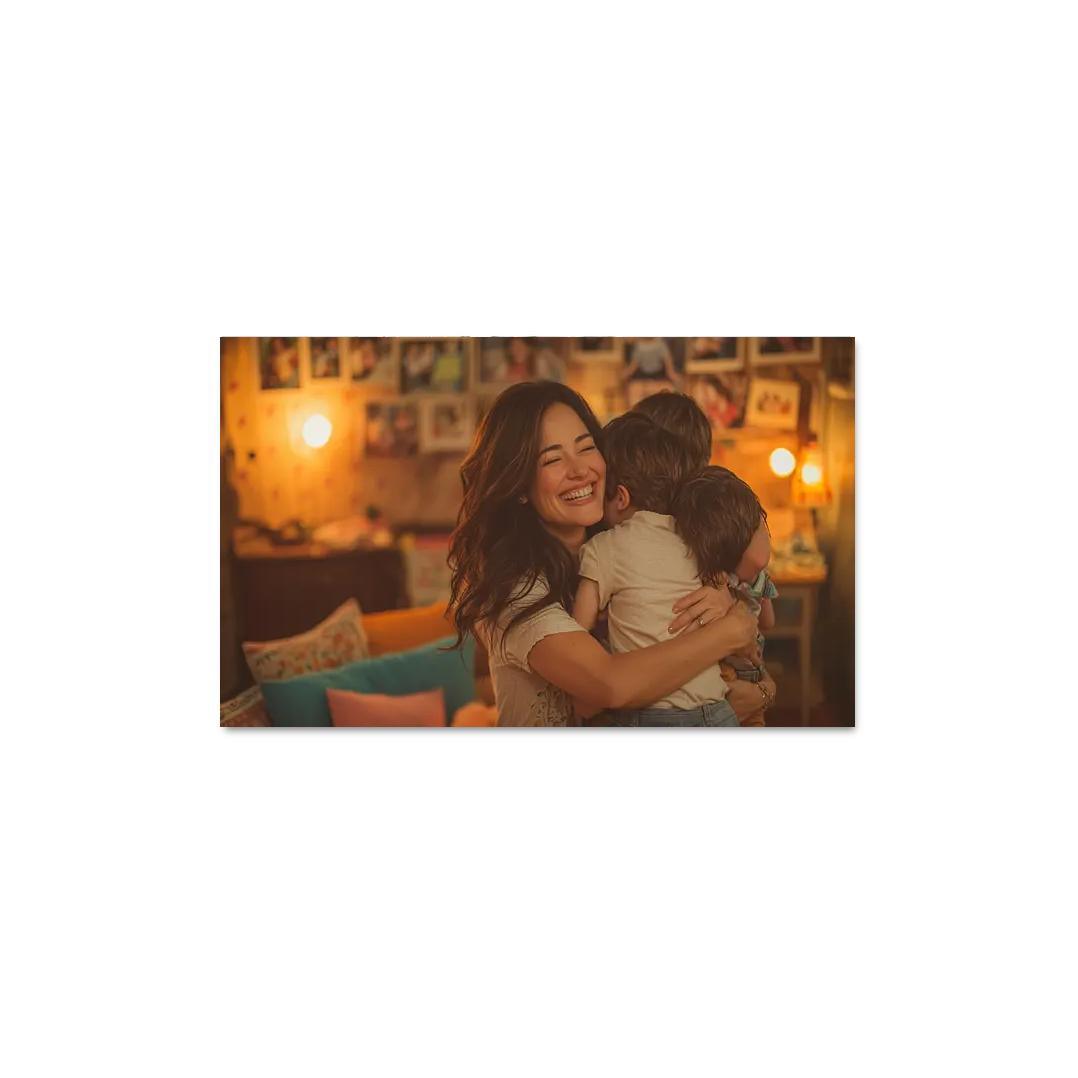 The Heart Of Family A Mothers Embrace Modern Paintings Frame