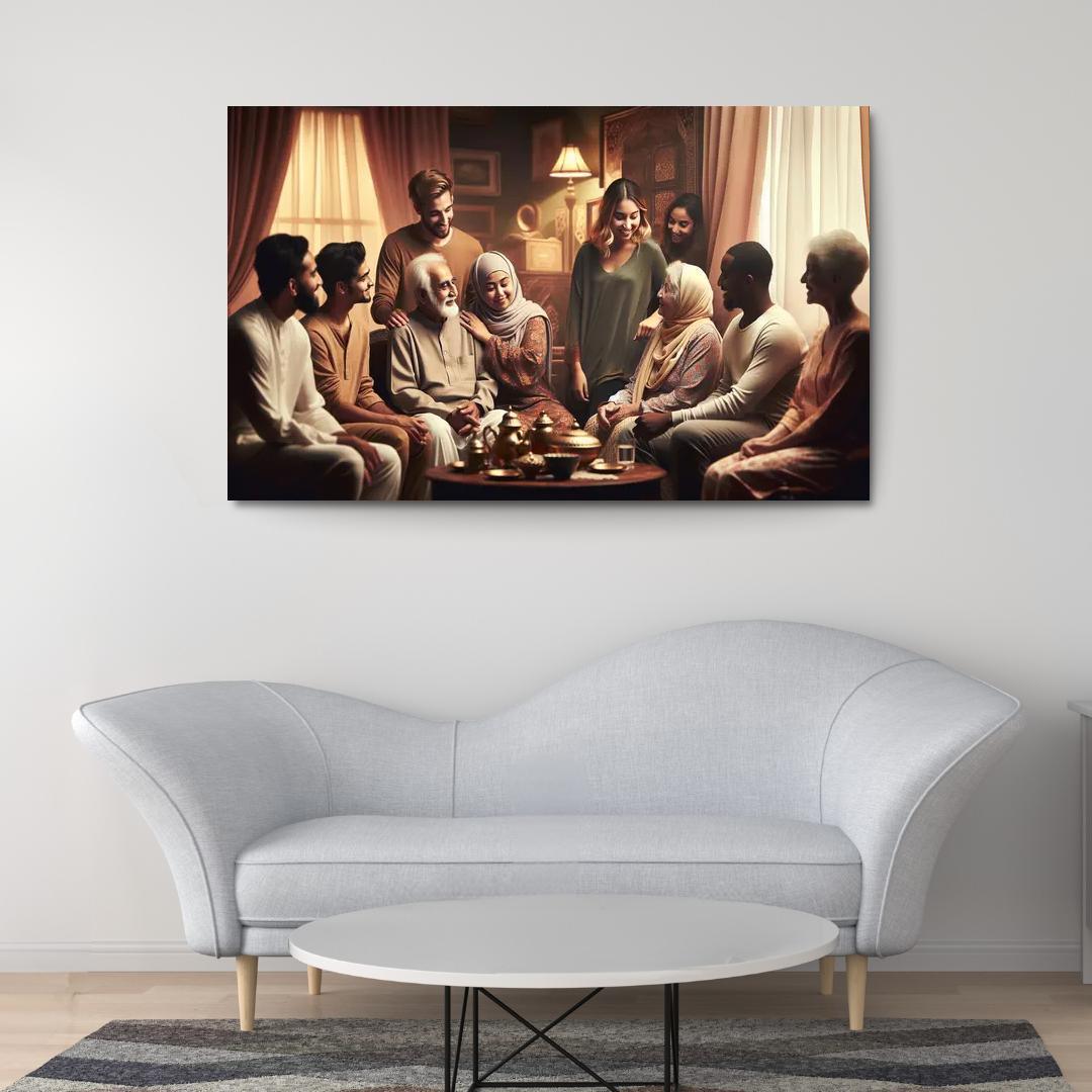 Elders Of Wisdom Respecting Our Aging Population Custom Paintings Frame