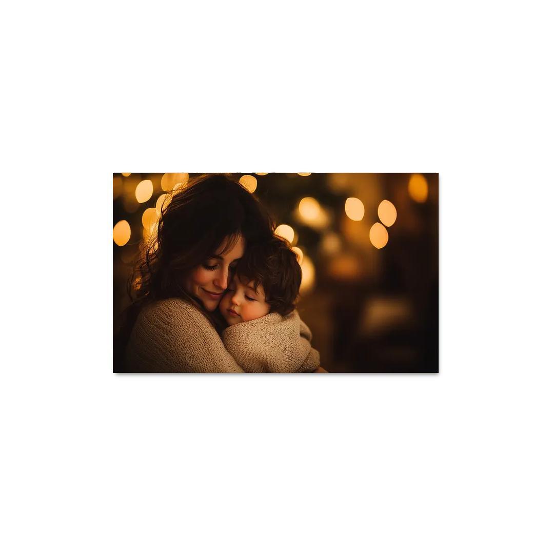 A Mothers Embrace The Comfort Of Love Canvas Paintings Frame