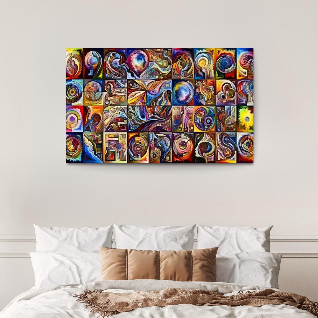 Palette Of Emotion Premium Artwork Frames