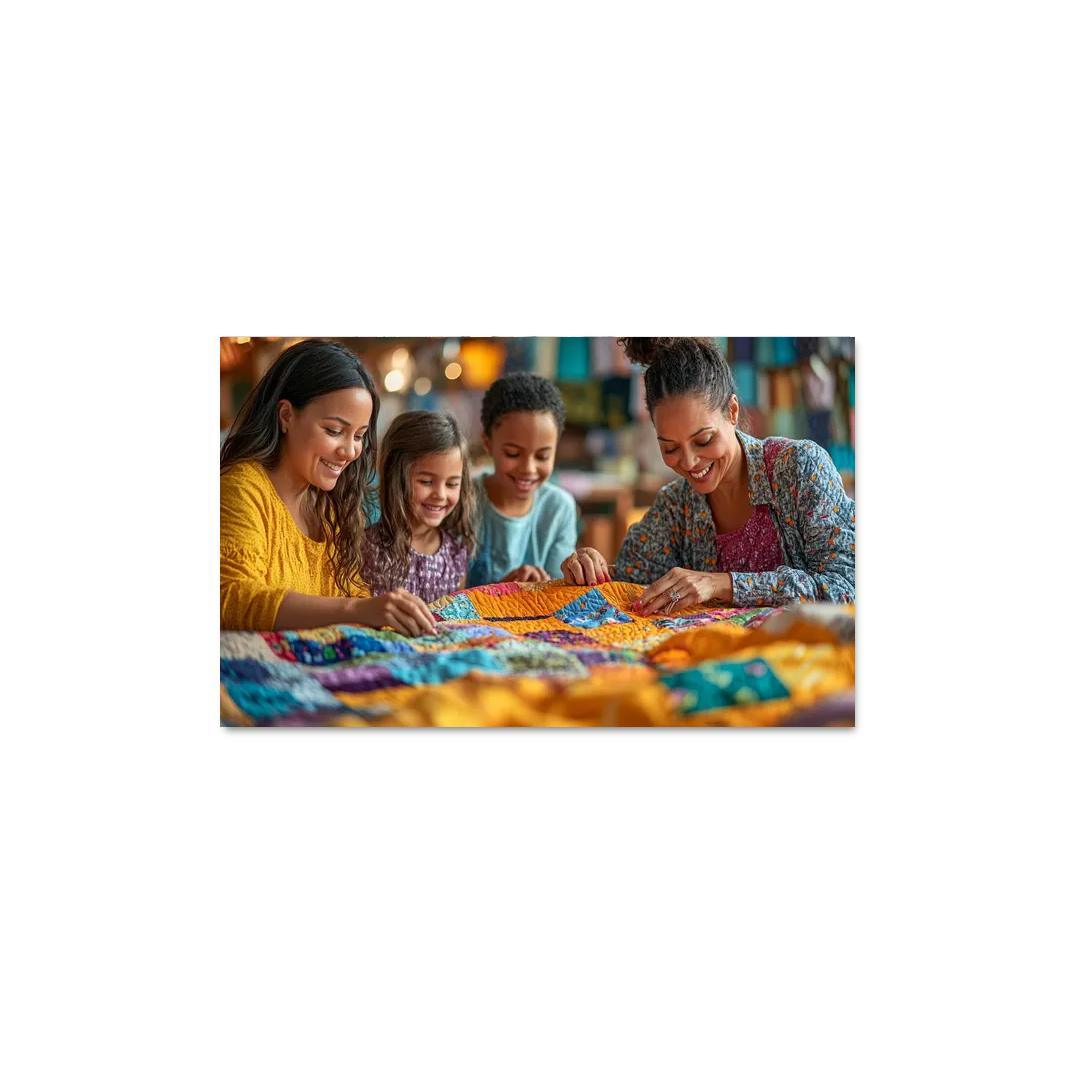 The Quilt Of Memories A Mothers Fabric One-piece Frames