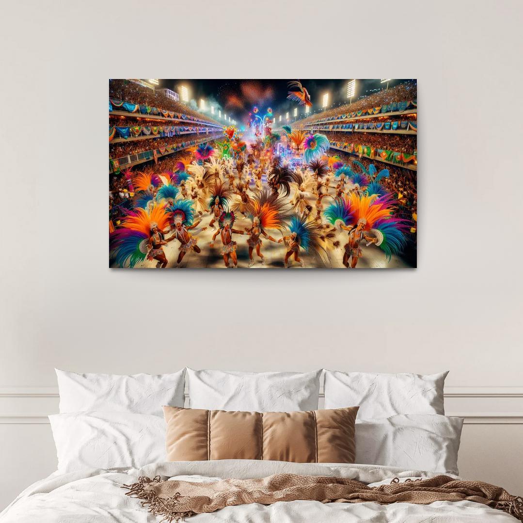 Carnival Of Rio De Janeiro - Brazil One-piece Frames